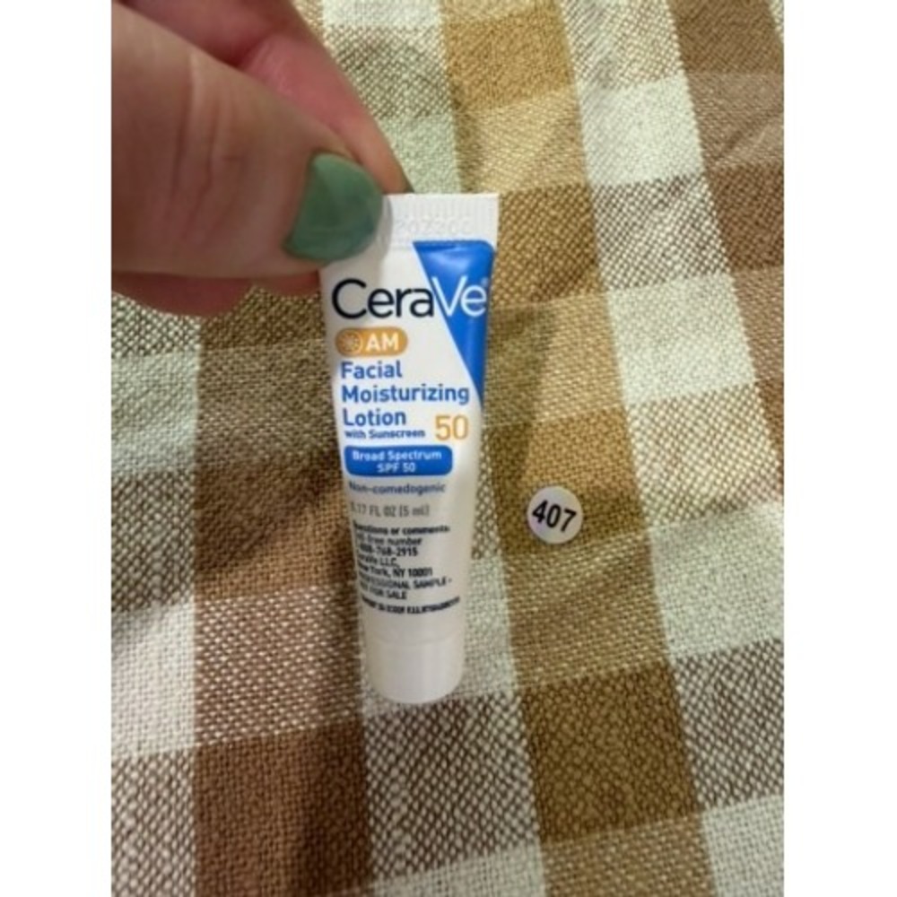CeraVe AM Facial Moisturizing Lotion SPF 50 Broad Spectrum Travel Size